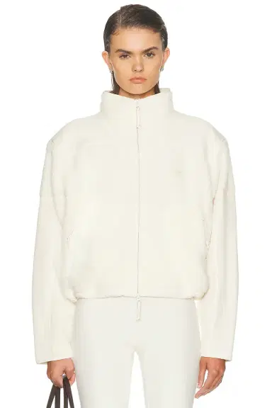 Skims Ski Teddy Boxy Zip Up Jacket | Thumbnail 1 Skims Ski Teddy Boxy Zip Up Jacket | Thumbnail 1