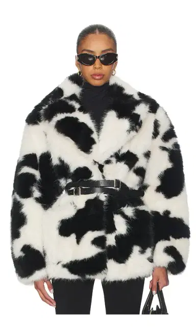 AFRM Livingston Faux Fur Jacket | Thumbnail 1 AFRM Livingston Faux Fur Jacket | Thumbnail 1