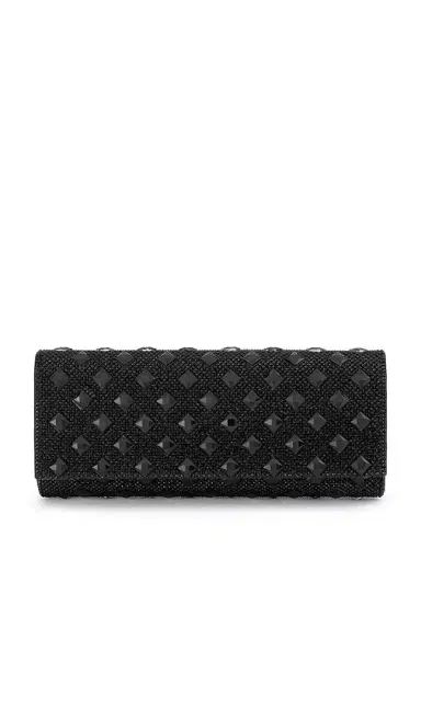 olga berg Bridget Crystal Clutch | Thumbnail 1 olga berg Bridget Crystal Clutch | Thumbnail 1