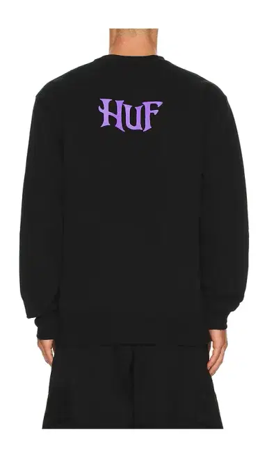 HUF x The Nightmare Before Christmas Jack Skellington Crew Sweatshirt | Thumbnail 2 HUF x The Nightmare Before Christmas Jack Skellington Crew Sweatshirt | Thumbnail 2