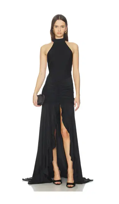 Runaway The Label Zelma High Neck Maxi Dress | Thumbnail 1 Runaway The Label Zelma High Neck Maxi Dress | Thumbnail 1