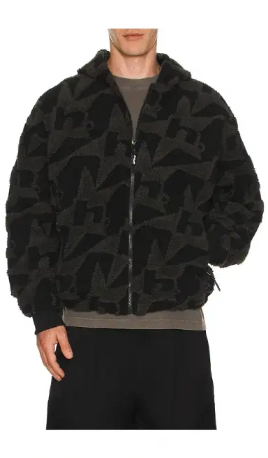HUF H Star Repeat High Pile Jacket | Thumbnail 1 HUF H Star Repeat High Pile Jacket | Thumbnail 1