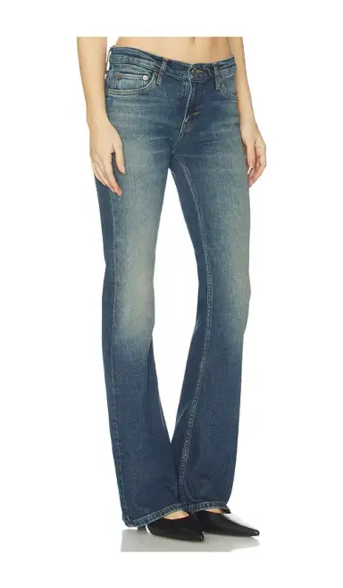RE/DONE Low Rise Micro Boot Jeans | Thumbnail 2 RE/DONE Low Rise Micro Boot Jeans | Thumbnail 2