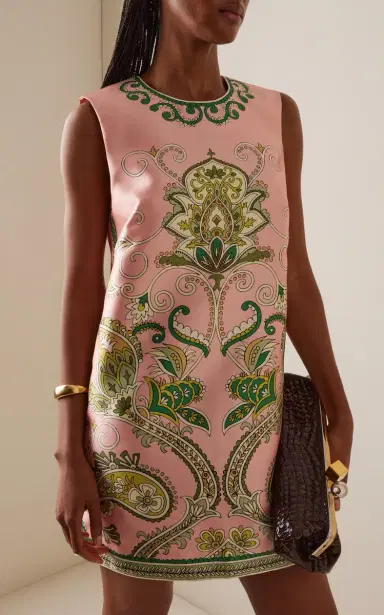 ALÉMAIS Exclusive Marion Printed Twill Mini Dress | Thumbnail 4 ALÉMAIS Exclusive Marion Printed Twill Mini Dress | Thumbnail 4