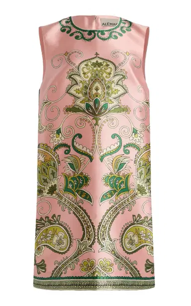 ALÉMAIS Exclusive Marion Printed Twill Mini Dress | Thumbnail 1 ALÉMAIS Exclusive Marion Printed Twill Mini Dress | Thumbnail 1