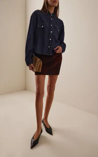 Kallmeyer Shiloh Cotton Mini Skirt | Thumbnail 3 Kallmeyer Shiloh Cotton Mini Skirt | Thumbnail 3