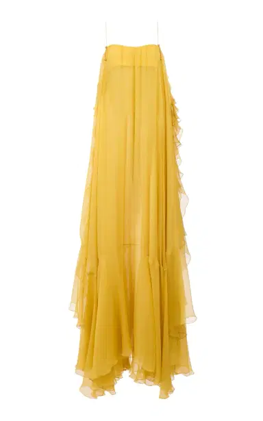 Chloé Organic Silk Mousseline Maxi Dress | Thumbnail 3 Chloé Organic Silk Mousseline Maxi Dress | Thumbnail 3