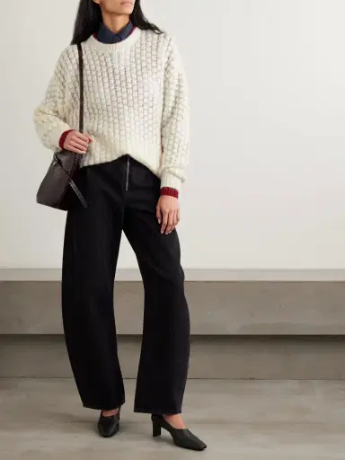 Frame The Cloud Crew Open-knit Sweater | Thumbnail 2 Frame The Cloud Crew Open-knit Sweater | Thumbnail 2