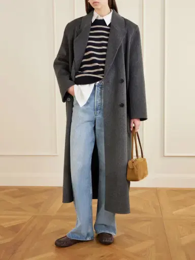 Allude Striped Wool And Cashmere-blend Sweater | Thumbnail 2 Allude Striped Wool And Cashmere-blend Sweater | Thumbnail 2