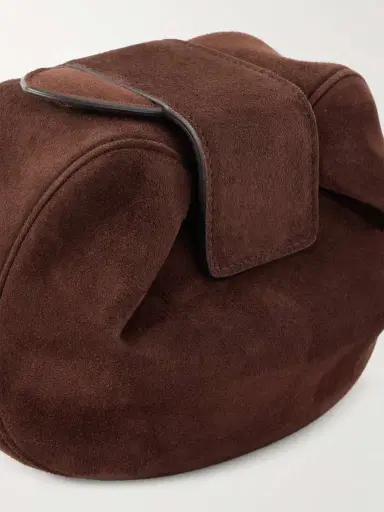 Gabriela Hearst Soft Demi Suede Clutch | Thumbnail 5 Gabriela Hearst Soft Demi Suede Clutch | Thumbnail 5