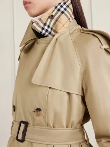 Burberry Castleford Double-breasted Belted Cotton-gabardine Trench Coat | Thumbnail 5 Burberry Castleford Double-breasted Belted Cotton-gabardine Trench Coat | Thumbnail 5