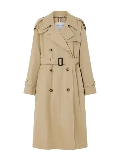 Burberry Castleford Double-breasted Belted Cotton-gabardine Trench Coat | Thumbnail 1 Burberry Castleford Double-breasted Belted Cotton-gabardine Trench Coat | Thumbnail 1