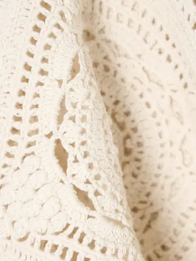 Ulla Johnson Maddalena Scalloped Crocheted Cotton Blouse | Thumbnail 4 Ulla Johnson Maddalena Scalloped Crocheted Cotton Blouse | Thumbnail 4