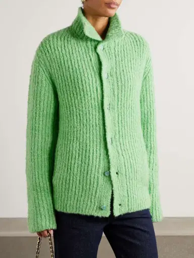 God’s True Cashmere Oversized Ribbed Cashmere-bouclé Cardigan | Thumbnail 3 God’s True Cashmere Oversized Ribbed Cashmere-bouclé Cardigan | Thumbnail 3