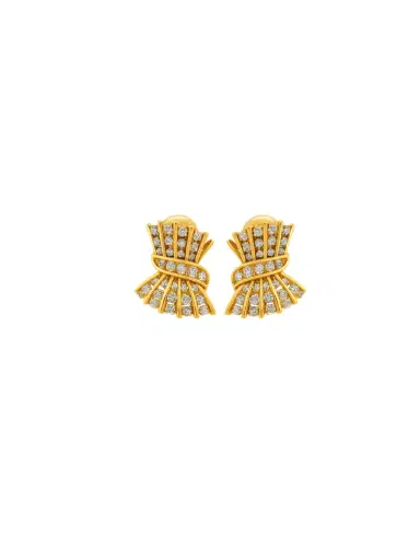 Wish Fine Jewelry 2.78ct Diamond 18K Gold Statement Earrings | Thumbnail 1 Wish Fine Jewelry 2.78ct Diamond 18K Gold Statement Earrings | Thumbnail 1