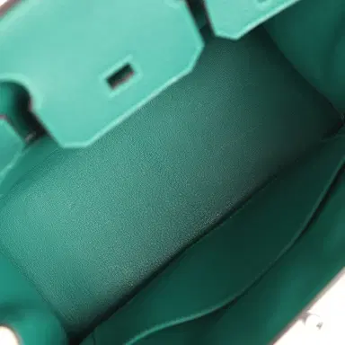 HERMÈS BEDAZZLING DONT LIST Pre-owned Hermes Birkin 30 Malachite Togo Palladium Hardware | Thumbnail 8 HERMÈS BEDAZZLING DONT LIST Pre-owned Hermes Birkin 30 Malachite Togo Palladium Hardware | Thumbnail 8