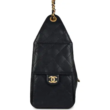 Chanel Chanel Small 25 Hobo Bag Dark Navy Caviar Antique Gold Hardware | Thumbnail 4 Chanel Chanel Small 25 Hobo Bag Dark Navy Caviar Antique Gold Hardware | Thumbnail 4
