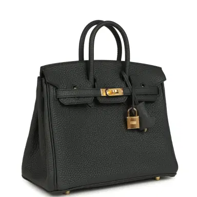 HERMÈS Hermes Birkin 25 Plomb Togo Gold Hardware | Thumbnail 2 HERMÈS Hermes Birkin 25 Plomb Togo Gold Hardware | Thumbnail 2