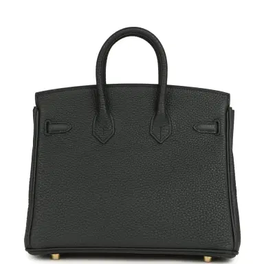 HERMÈS Hermes Birkin 25 Plomb Togo Gold Hardware | Thumbnail 4 HERMÈS Hermes Birkin 25 Plomb Togo Gold Hardware | Thumbnail 4
