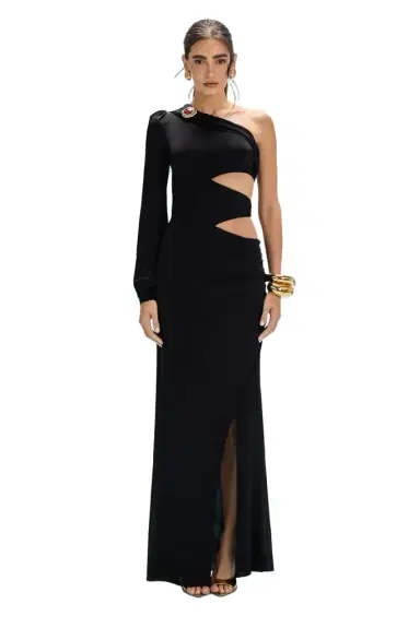 PatBo MOONLIT JERSEY ONE SLEEVE GOWN | Thumbnail 1 PatBo MOONLIT JERSEY ONE SLEEVE GOWN | Thumbnail 1