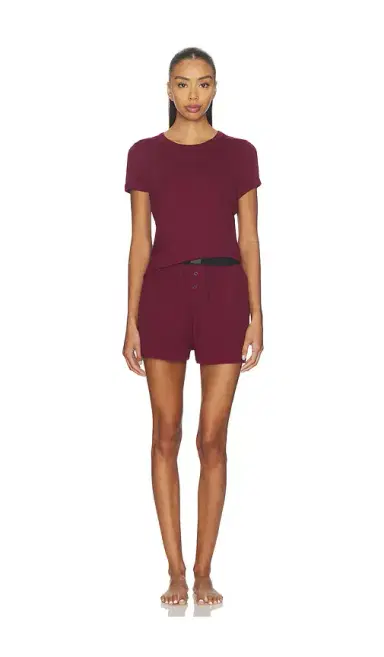 LUNYA Rib Tee Short Set | Thumbnail 1 LUNYA Rib Tee Short Set | Thumbnail 1