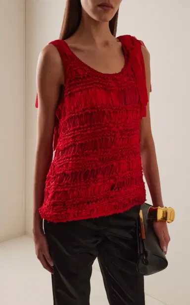 Heirlome Juanita Woven Silk Top | Thumbnail 4 Heirlome Juanita Woven Silk Top | Thumbnail 4
