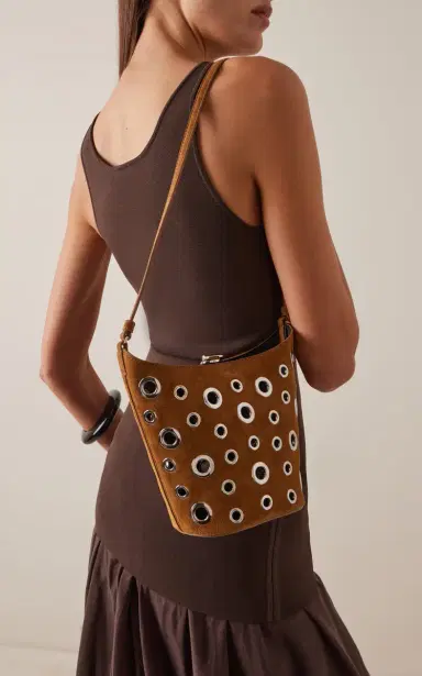 Proenza Schouler Mini Brant Suede Bucket Bag | Thumbnail 2 Proenza Schouler Mini Brant Suede Bucket Bag | Thumbnail 2