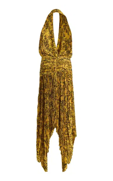 Proenza Schouler Paulina Pleated Maxi Dress | Thumbnail 5 Proenza Schouler Paulina Pleated Maxi Dress | Thumbnail 5