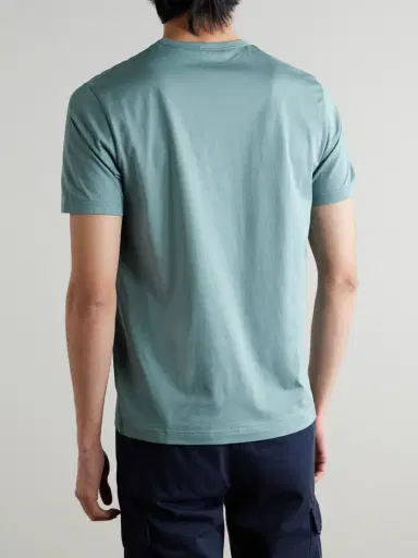 Sunspel Slim-Fit Supima Cotton-Jersey T-Shirt - Men | Thumbnail 3 Sunspel Slim-Fit Supima Cotton-Jersey T-Shirt - Men | Thumbnail 3