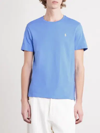 Polo Ralph Lauren Logo-Embroidered Cotton-Jersey T-Shirt - Men | Thumbnail 3 Polo Ralph Lauren Logo-Embroidered Cotton-Jersey T-Shirt - Men | Thumbnail 3