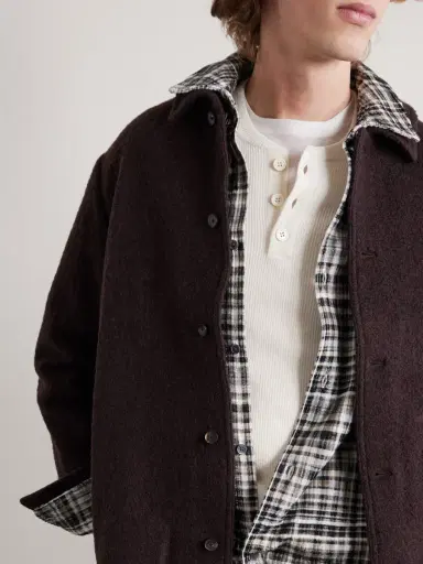 MR P. Checked Cotton-Corduroy Shirt - Men | Thumbnail 5 MR P. Checked Cotton-Corduroy Shirt - Men | Thumbnail 5