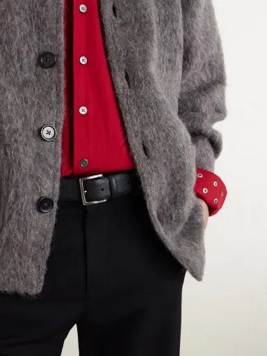 Our Legacy Brushed-Knit Cardigan - Men | Thumbnail 5 Our Legacy Brushed-Knit Cardigan - Men | Thumbnail 5