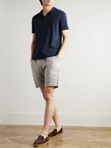 Hartford Garment-Dyed Cotton-Jersey Polo Shirt - Men | Thumbnail 2 Hartford Garment-Dyed Cotton-Jersey Polo Shirt - Men | Thumbnail 2