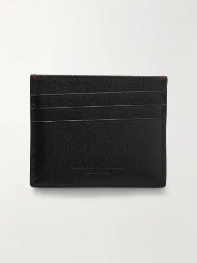 Brunello Cucinelli Pebble-Grain Leather Cardholder - Men | Thumbnail 2 Brunello Cucinelli Pebble-Grain Leather Cardholder - Men | Thumbnail 2