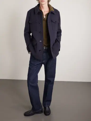 Tom Ford Silk and Cotton-Blend Piqué Polo Shirt - Men | Thumbnail 2 Tom Ford Silk and Cotton-Blend Piqué Polo Shirt - Men | Thumbnail 2