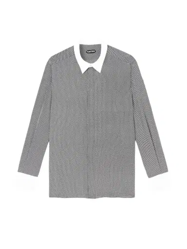 Tom Ford Printed Silk Shirt - Men | Thumbnail 1 Tom Ford Printed Silk Shirt - Men | Thumbnail 1