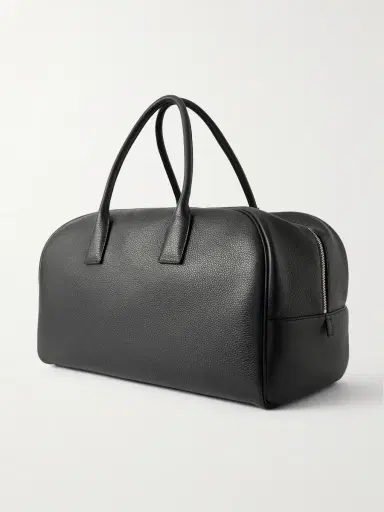 Saint Laurent Full-Grain Leather Duffle Bag - Men | Thumbnail 4 Saint Laurent Full-Grain Leather Duffle Bag - Men | Thumbnail 4