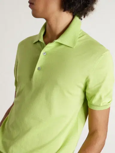 Tom Ford Cotton Polo Shirt - Men | Thumbnail 4 Tom Ford Cotton Polo Shirt - Men | Thumbnail 4