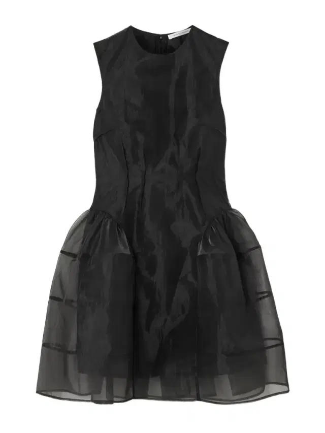 Claudie Gathered Paneled Organza And Satin Mini Dress Claudie Gathered Paneled Organza And Satin Mini Dress