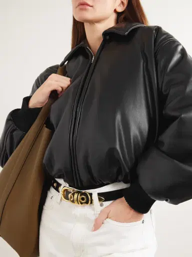 Déhanche Hollyhock Rivet Eyelet-embellished Leather Waist Belt | Thumbnail 2 Déhanche Hollyhock Rivet Eyelet-embellished Leather Waist Belt | Thumbnail 2