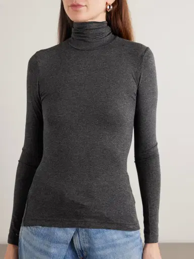 AGOLDE Pascale Stretch-jersey Turtleneck Top | Thumbnail 3 AGOLDE Pascale Stretch-jersey Turtleneck Top | Thumbnail 3