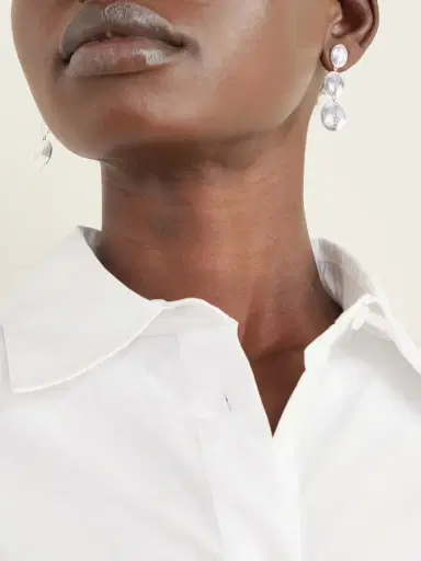 LIÉ STUDIO The Ruby Silver Earrings | Thumbnail 2 LIÉ STUDIO The Ruby Silver Earrings | Thumbnail 2