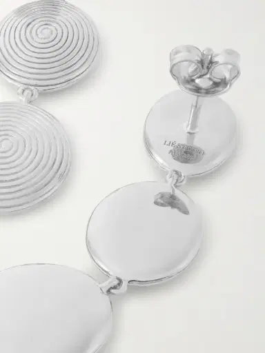 LIÉ STUDIO The Ruby Silver Earrings | Thumbnail 3 LIÉ STUDIO The Ruby Silver Earrings | Thumbnail 3