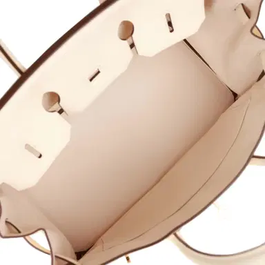 HERMÈS Hermes Birkin 35 Nata Clemence Gold Hardware | Thumbnail 8 HERMÈS Hermes Birkin 35 Nata Clemence Gold Hardware | Thumbnail 8