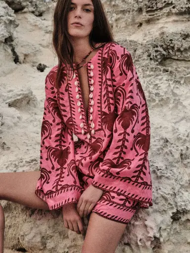 Johanna Ortiz Wild Savannah Mini Dress | Thumbnail 3 Johanna Ortiz Wild Savannah Mini Dress | Thumbnail 3