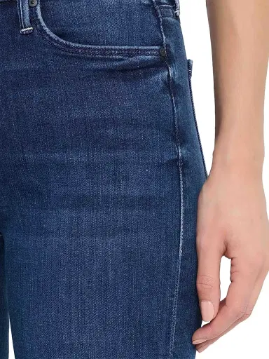 Mother Women's The Dazzler Mid-Rise Stretch Ankle Fray Jeans - Fancy Meeting You Here - Size 31 | Thumbnail 4 Mother Women's The Dazzler Mid-Rise Stretch Ankle Fray Jeans - Fancy Meeting You Here - Size 31 | Thumbnail 4