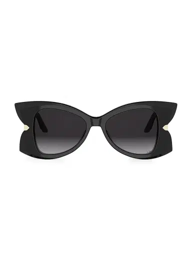 DIOR Women's DiorButterfly S1I 51MM Sunglasses - Black | Thumbnail 2 DIOR Women's DiorButterfly S1I 51MM Sunglasses - Black | Thumbnail 2