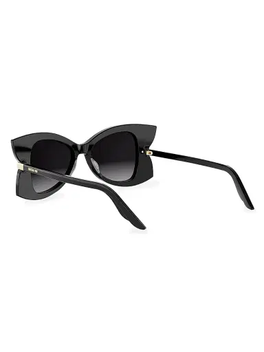 DIOR Women's DiorButterfly S1I 51MM Sunglasses - Black | Thumbnail 4 DIOR Women's DiorButterfly S1I 51MM Sunglasses - Black | Thumbnail 4