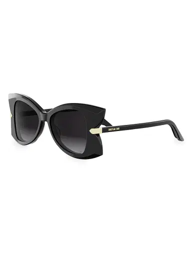 DIOR Women's DiorButterfly S1I 51MM Sunglasses - Black | Thumbnail 1 DIOR Women's DiorButterfly S1I 51MM Sunglasses - Black | Thumbnail 1