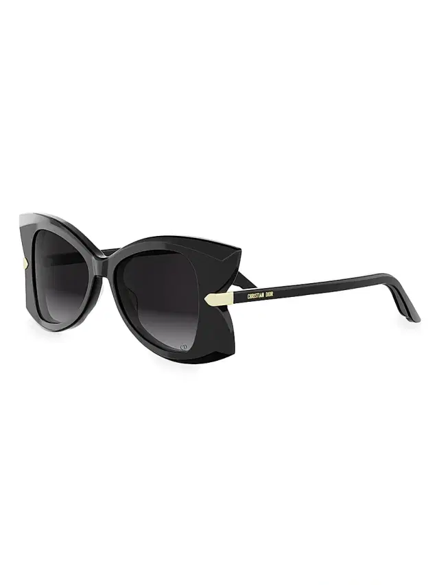 Women's DiorButterfly S1I 51MM Sunglasses - Black Women's DiorButterfly S1I 51MM Sunglasses - Black